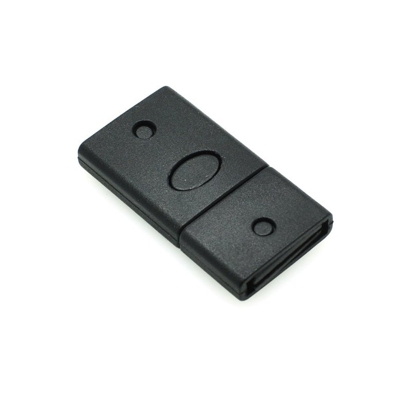 2FY2SW 20pcs/Pack Plastic Breakaway Safty Buckles for Neck Strap Lanyard Webbing ID Badge Tag Holder Black (Webbing Size:5/8"(15mm)) - Image 1